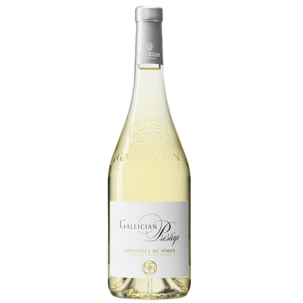 Bouteille de vin blanc